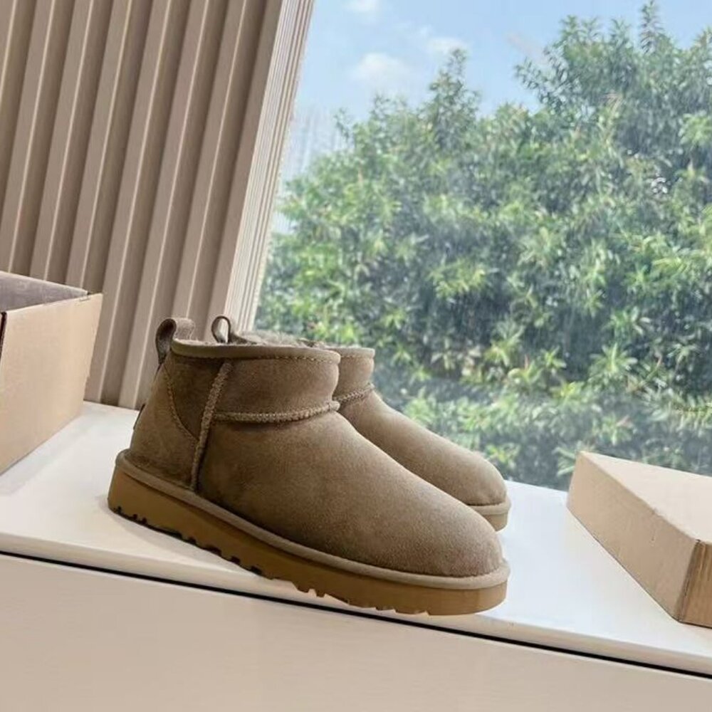 UGG Tan Platform Shoes